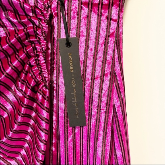House of Harlow 1960 x REVOLVE Alvaro Dress in Deep Magenta - Picture 6 of 8
